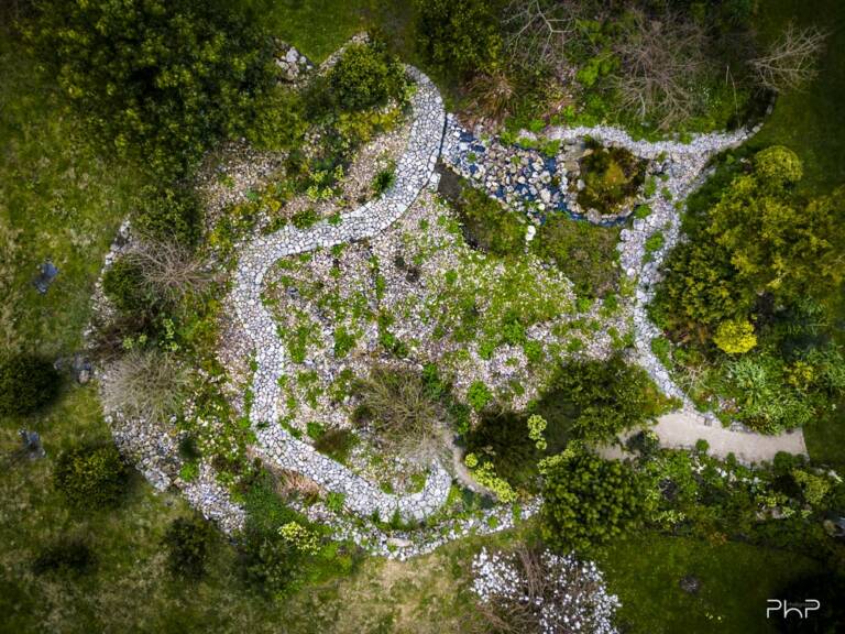 Le Jardin sec - Vue Drone - Php